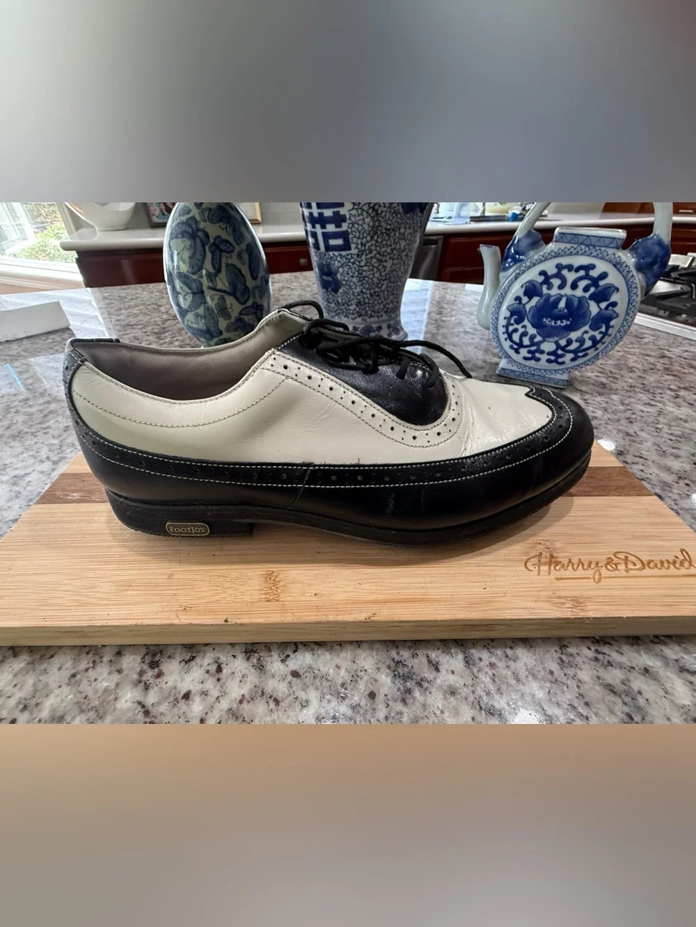 FootJoy platform shoes